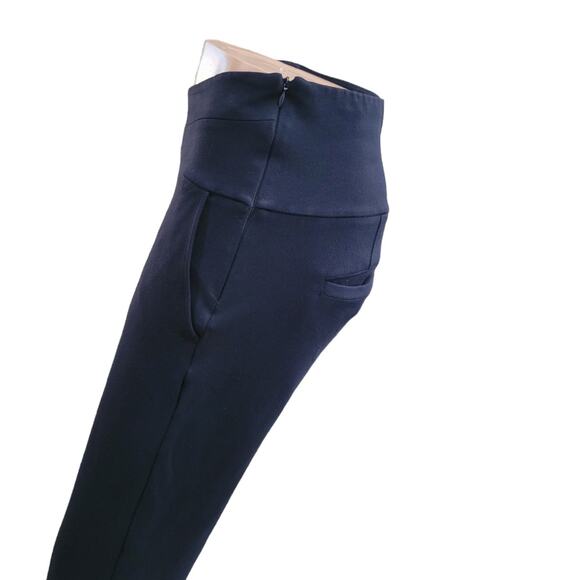 Cabi Coco High Rise Trouser Pants Women's Size 6 Navy Blue‎ Wide Leg - Picture 7 of 16